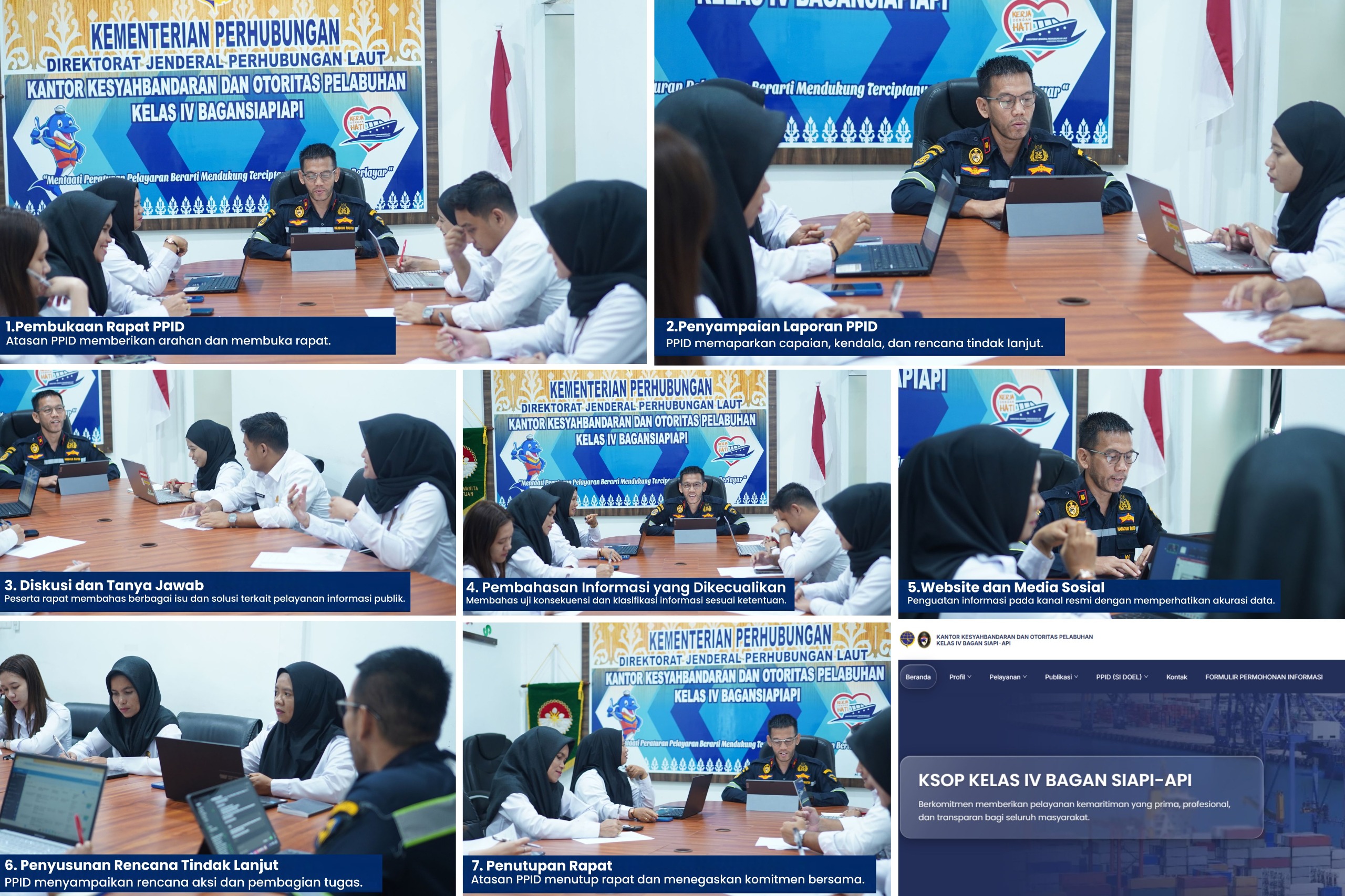 FGD PELAYANAN PUBLIK KSOP KELAS IV BAGANSIAPIAPI